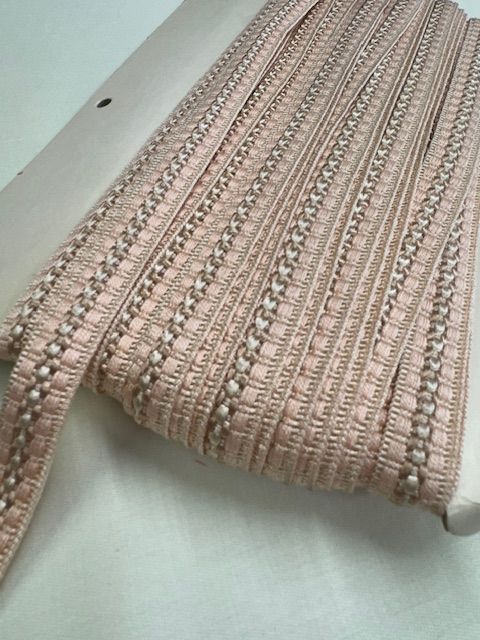 Upholstery Braid/Gimp Trim - Soft Peach - Soft Options upholstery trim