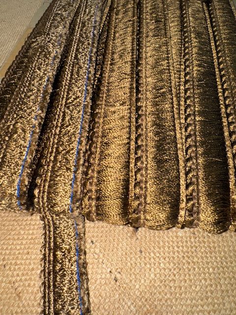 Upholstery Brush Fringe/ Ruche Trim - Tawny Owl - Soft Options upholstery trim