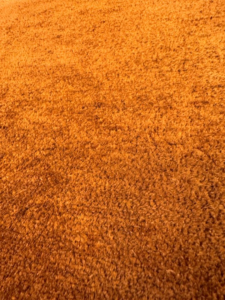 Vienna Burnt Orange Boucle Upholstery Fabric