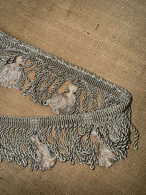 Upholstery Spectrum Bullion Tassel Fringe - Pistachio/Beech