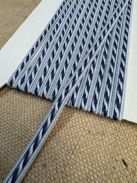 Upholstery Decorative Braid Trim - Ice Blue