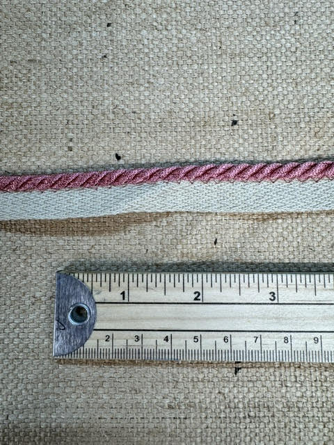 Upholstery Flanged Cord Trim - Candy