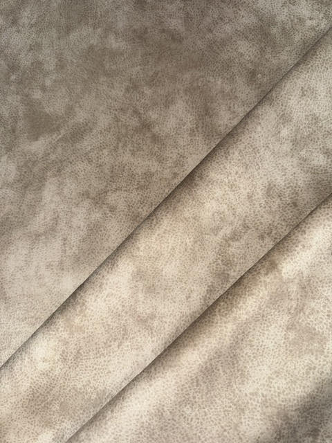 Mocassino Mushroom Dapple Soft Feel Faux Suede Upholstery Fabric