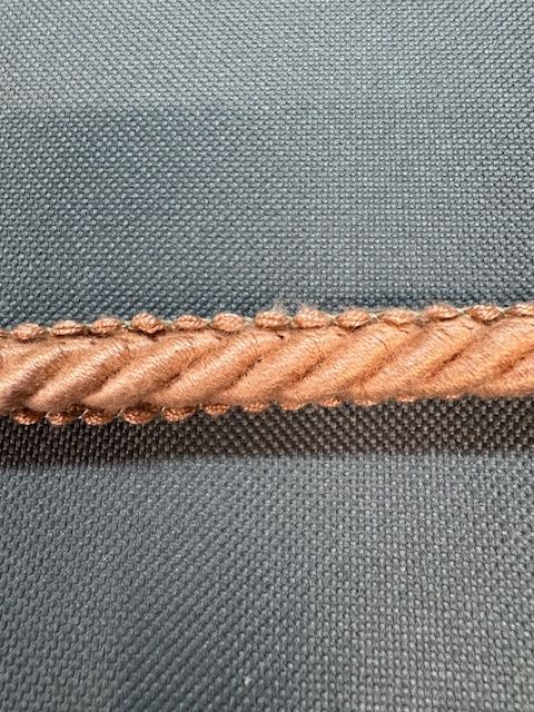 Upholstery Flanged Cord - Coral - Soft Options upholstery trim