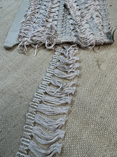 Upholstery Haberdashery fringe - Nude