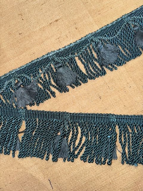 Upholstery Spectrum Bullion Tassel Fringe - Petrol Blue