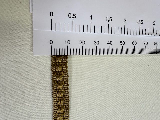 Upholstery Braid/Gimp Trim - Old Gold