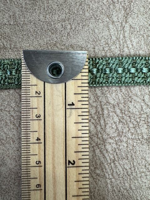 Upholstery Flat Braid Trim - Fern
