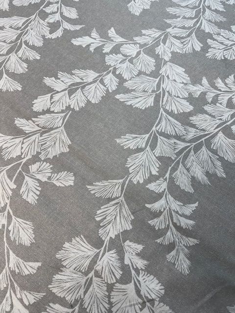 Laura Ashley Waxham Steel Linen Upholstery Fabric