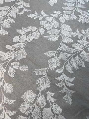 Laura Ashley Waxham Steel Linen Upholstery Fabric
