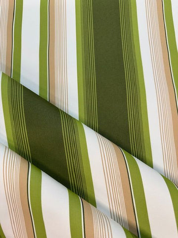 Chatham Glyn William Morris Woolacombe Olive Stripe Outdoorstoff