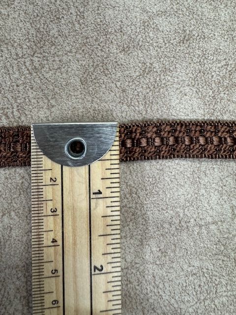 Upholstery Flat Braid Trim - Coco