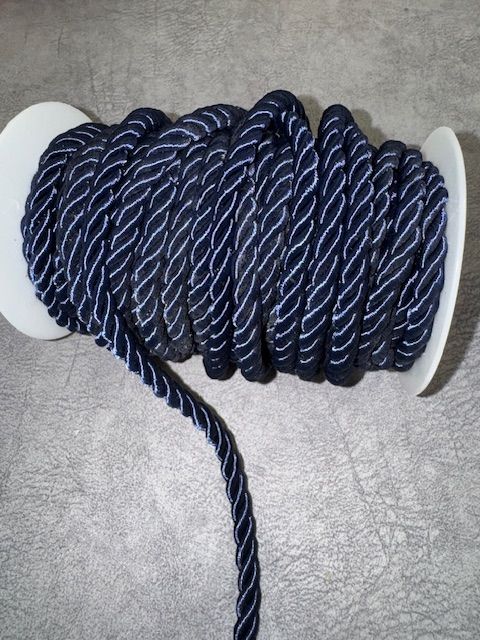 Upholstery Decorative Finishing Cord - Royal Blue - Soft Options upholstery trim