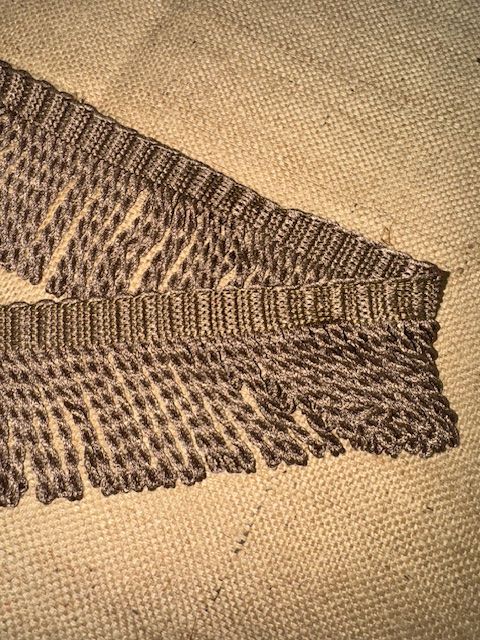 Upholstery Spectrum Roman Fringe - Braided top Rope - Latte