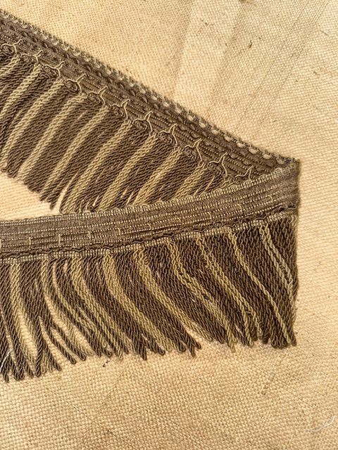Upholstery Spectrum Decorative Braided Top Rope Fringe - Cappuccino Mocha Mix