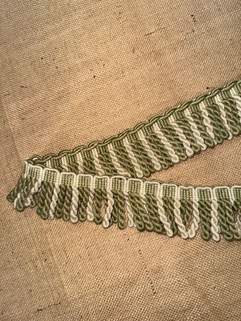 Upholstery Spectrum Bullion Fringe - Mint/Cream Mix