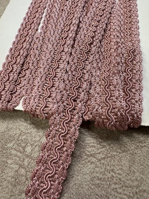 Upholstery Decoratove Braid Trim - Mauve Pink - Soft Options upholstery trim