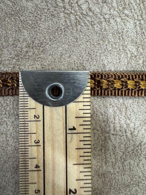 Upholstery Flat Braid Trim - Conker