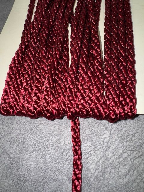 Upholstery Decorative Finishing Cord - Burgundy