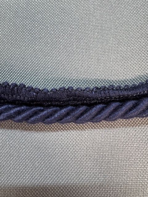 Upholstery Flanged Cord - Midnight Blue