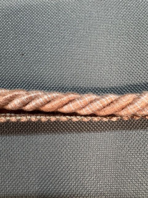 Upholstery Flanged Cord - Dusty Pink - Soft Options upholstery trim