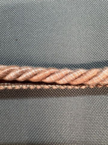 Upholstery Flanged Cord - Dusty Pink - Soft Options upholstery trim
