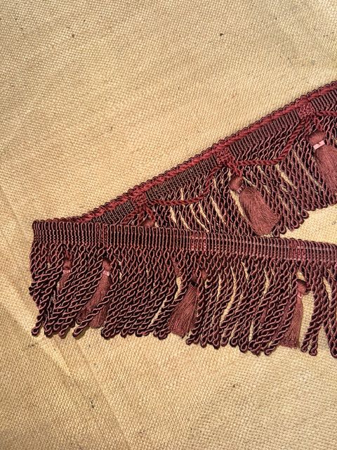 Upholstery Spectrum Bullion Tassel Fringe - Rich Plum