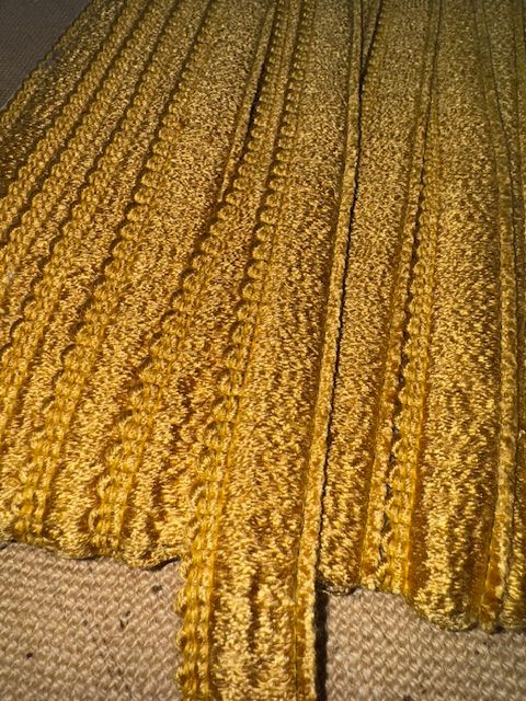 Upholstery Brush Fringe/ Ruche Trim - Biscotti - Soft Options upholstery trim Soft Options Fabric Supplies