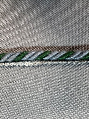 Upholstery Flanged Cord - Blue Green Mix - Soft Options upholstery trim