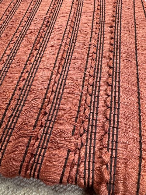 Upholstery Brush Fringe/ Ruche Trim - Copper - Soft Options upholstery trim