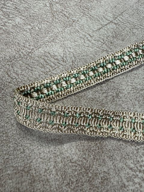 Upholstery Decorative Flat Braid Trim - Mint Caramel