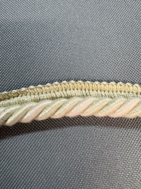 Upholstery Flanged Cord - Light Green