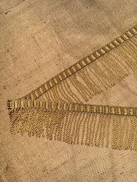 Upholstery Spectrum Decorative Synthetic Viscose Rope Fringe - Gold