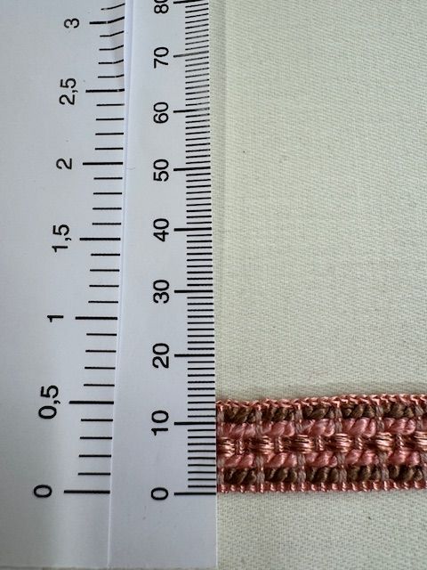 Upholstery Braid/Gimp Trim - Coral Pink