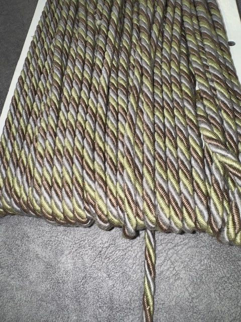 Upholstery Decorative Finishing Cord - Earth Hue Mix - Soft Options upholstery trim