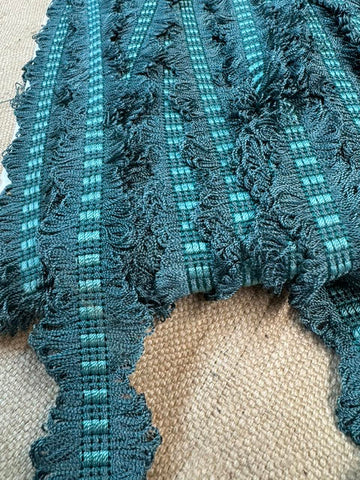 Upholstery Double Sided Haberdashery fringe - Emerald