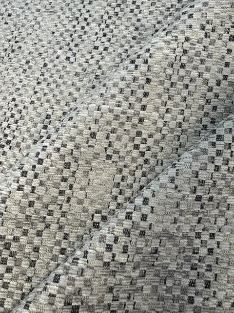 Ross Fabrics Dobby Grey Heavy Weave Upholstery Fabric