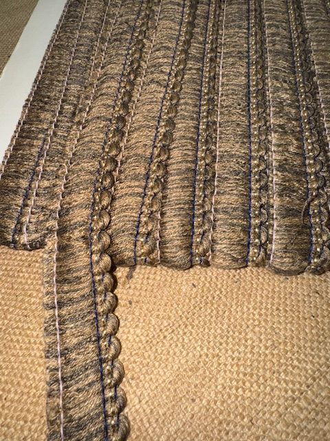 Upholstery Brush Fringe/ Ruche Trim - Middle Earth