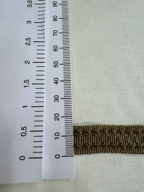 Upholstery Braid/Gimp Trim - Moss Gold
