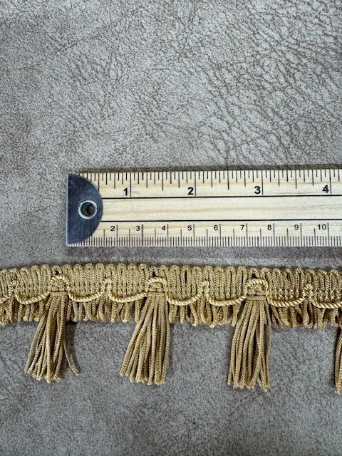 Upholstery Tassel Fringe with Rope Top - Corn