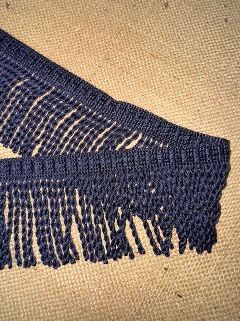 Upholstery Spectrum Roman Fringe - Braided top Rope - Midnight