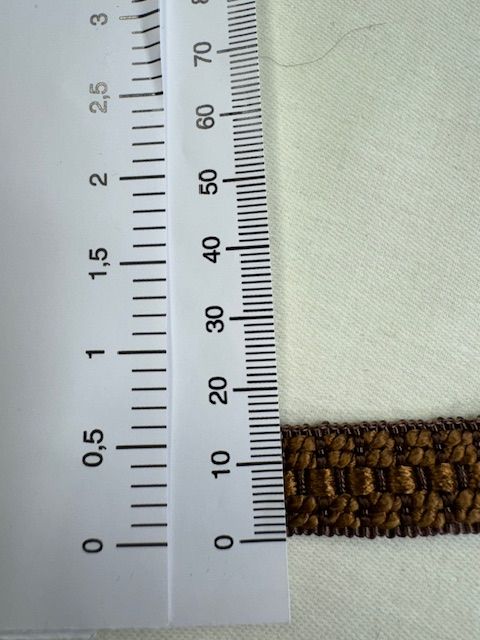 Upholstery Braid/Gimp Trim - Espresso Brown