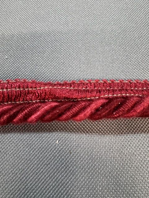 Upholstery Flanged Cord - Berry Mix - Soft Options upholstery trim