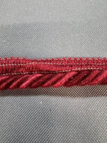 Upholstery Flanged Cord - Berry Mix - Soft Options upholstery trim