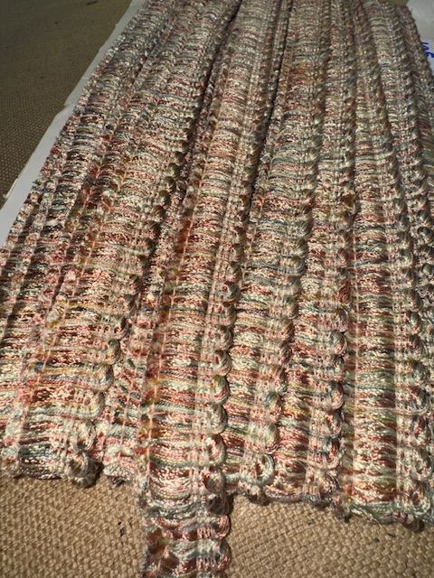 Upholstery Brush Fringe/ Ruche Trim - Pistachio Mix