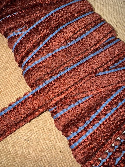 Upholstery Brush Fringe/ Ruche Trim - Morley Peru - Soft Options upholstery trim