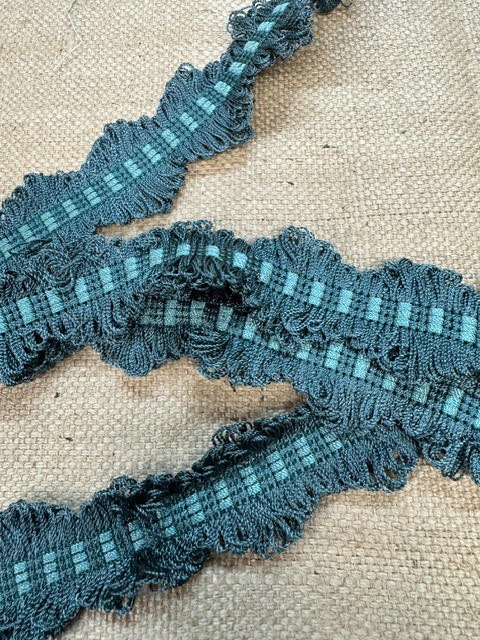 Upholstery Double Sided Haberdashery fringe - Emerald
