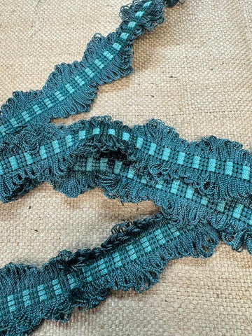 Upholstery Double Sided Haberdashery fringe - Emerald