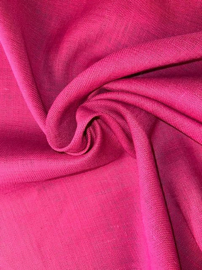 Pink Hessian Decorative Fabric - Fire Retardant - Soft Options upholstery trim