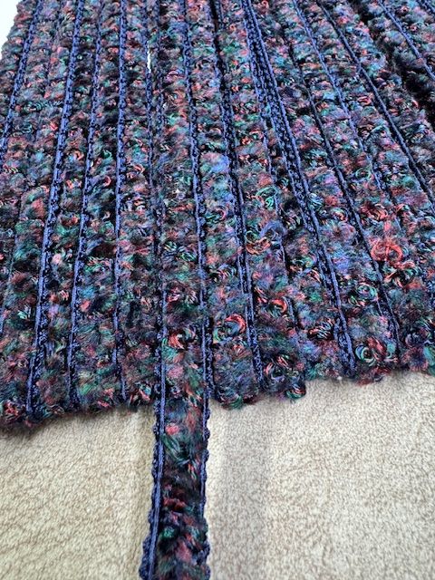 Upholstery Luxury Tufted Boucle Braid Trim - Starry Night - Soft Options upholstery trim